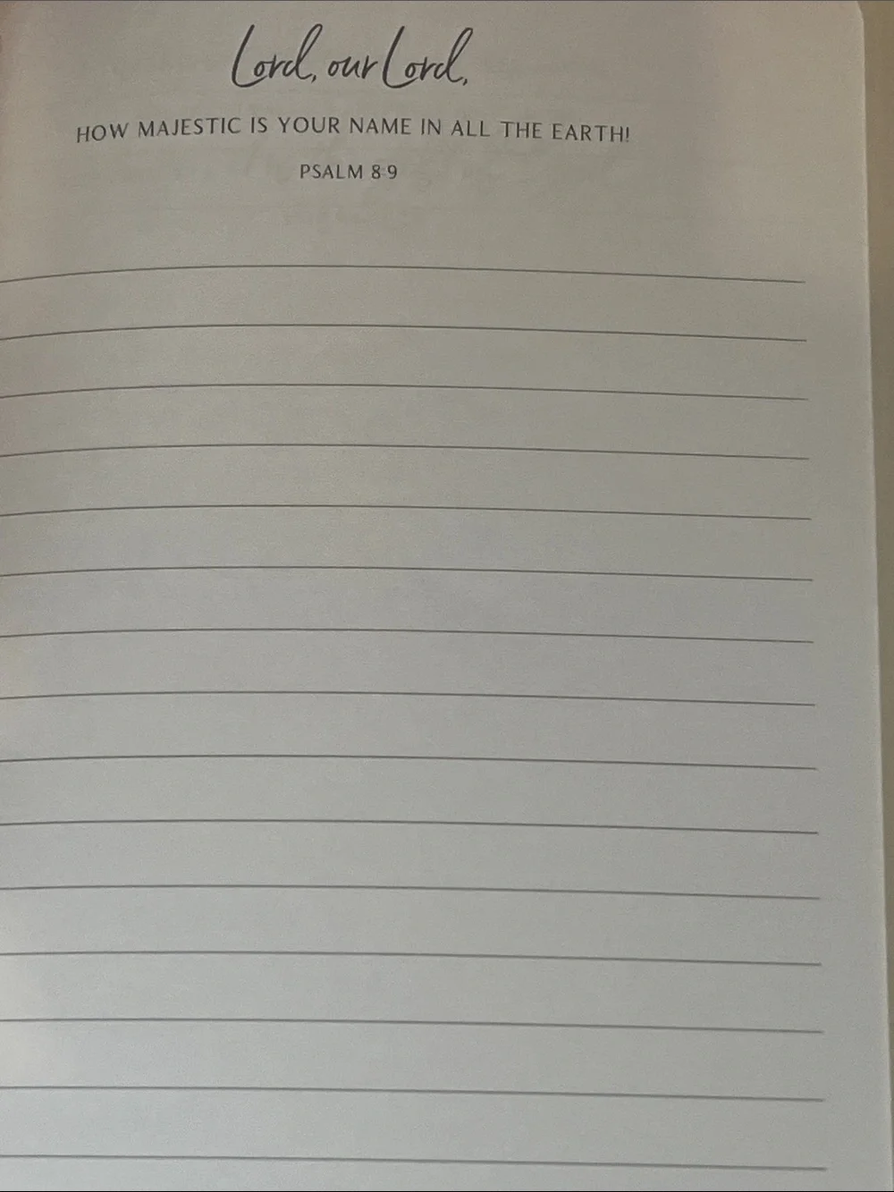 Psalm 51 Floral Hardcover Journal - Pink